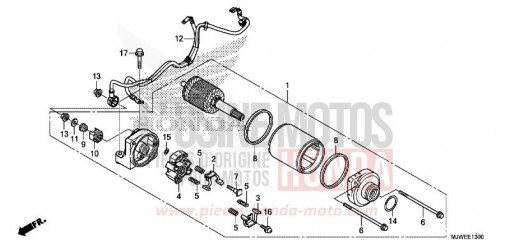 STARTER MOTOR CBR500RAH de 2017